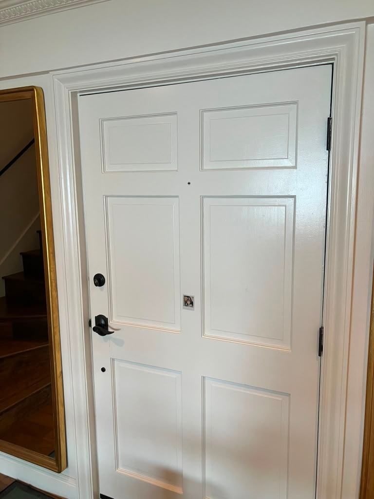 Project 40 — door and trim painting by Rafael's Painting Inc.