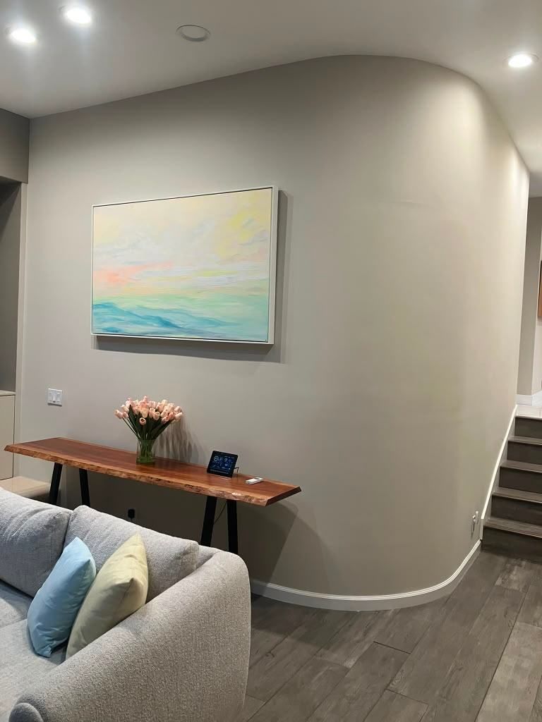 Project 8 — interior room painted by Rafael's Painting Inc.