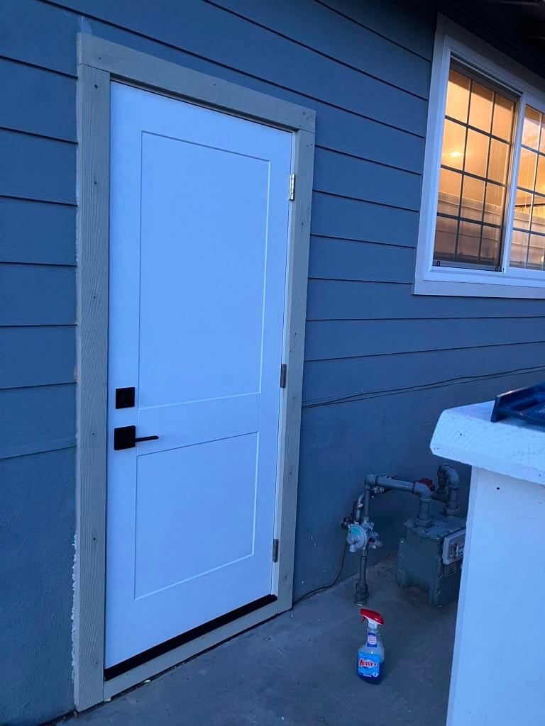 Project 10 — door and trim painting by Rafael's Painting Inc.