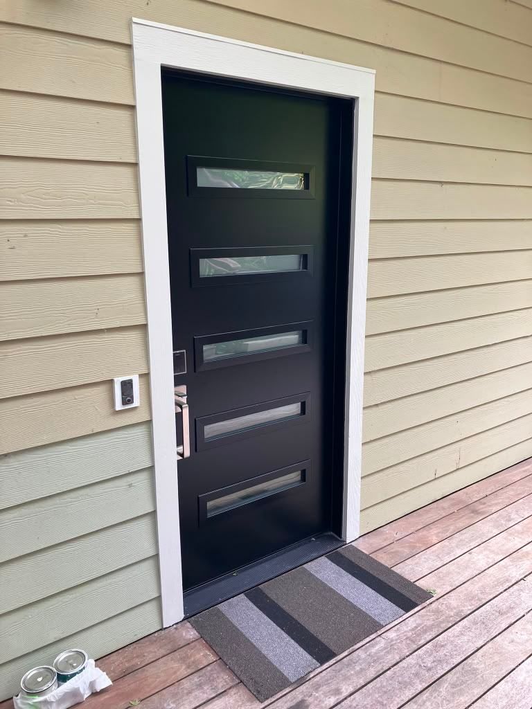 Project 21 — door and trim painting by Rafael's Painting Inc.