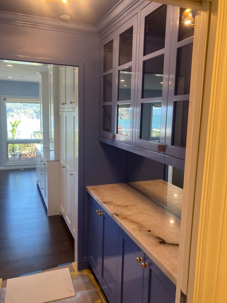 Project 4 — cabinet painting and staining by Rafael's Painting Inc.
