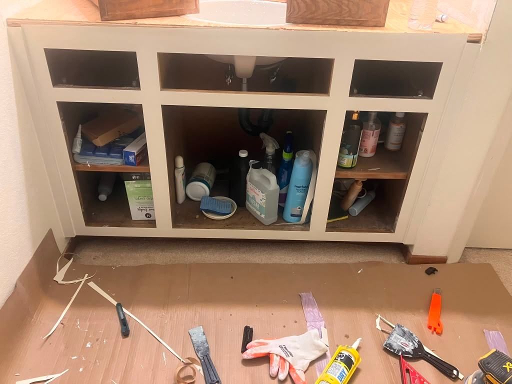 Project 58 — surface repair work by Rafael's Painting Inc.