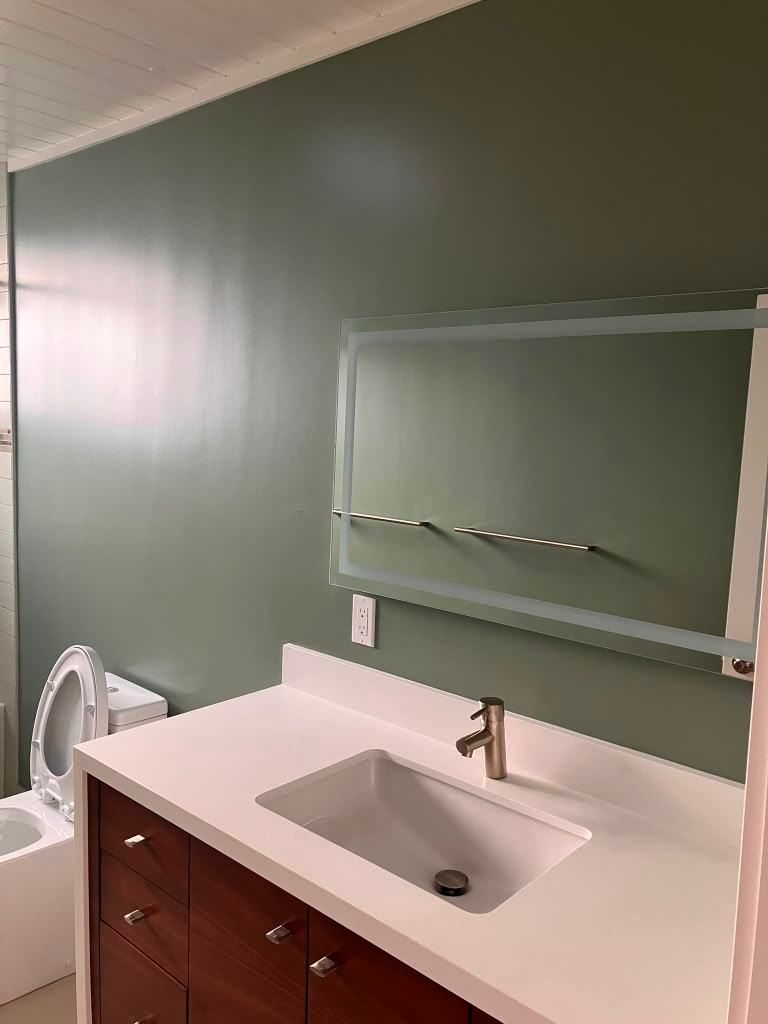 Project 3 — bathroom or kitchen painted by Rafael's Painting Inc.