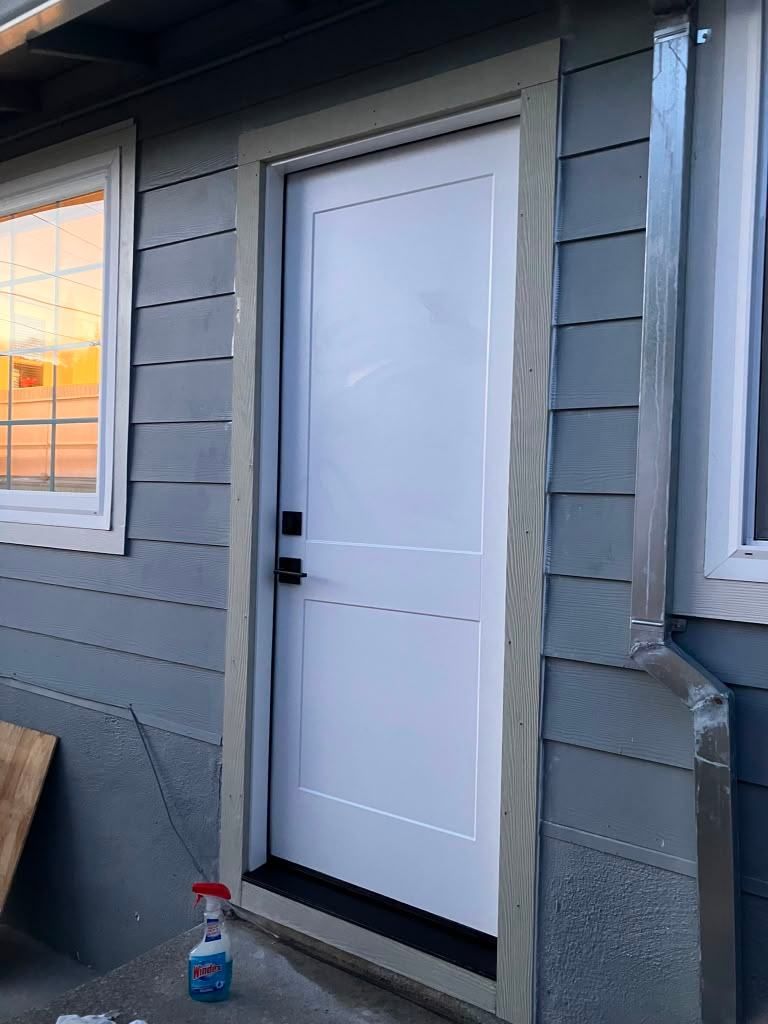 Project 11 — door and trim painting by Rafael's Painting Inc.