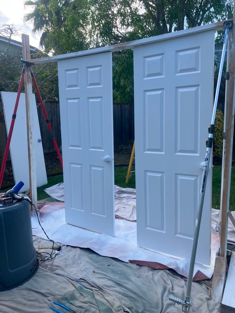Project 42 — door and trim painting by Rafael's Painting Inc.