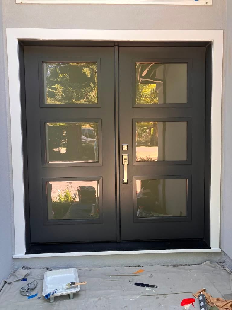 Project 20 — door and trim painting by Rafael's Painting Inc.