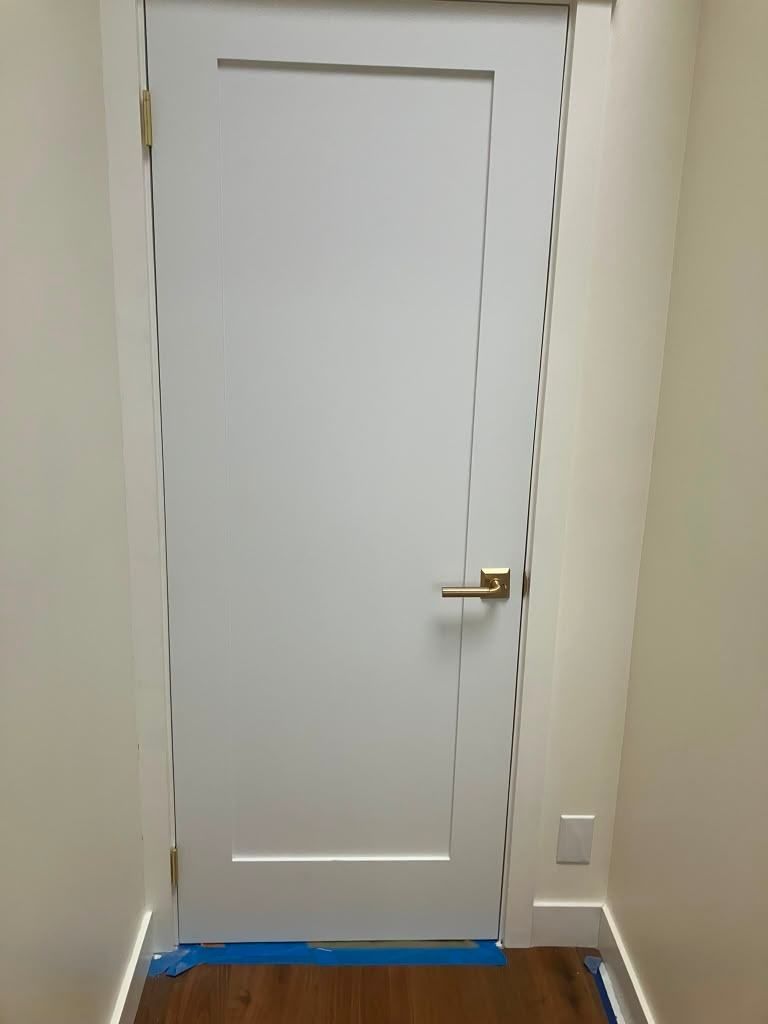 Project 43 — door and trim painting by Rafael's Painting Inc.