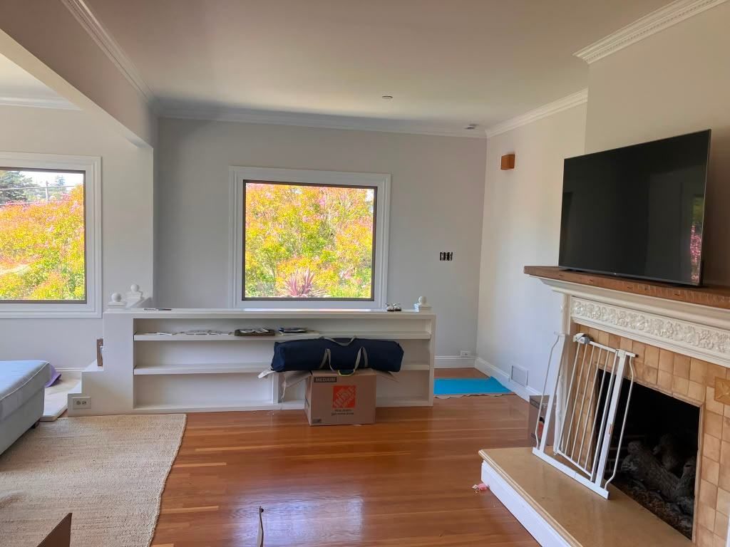 Project 2 — interior room painted by Rafael's Painting Inc.