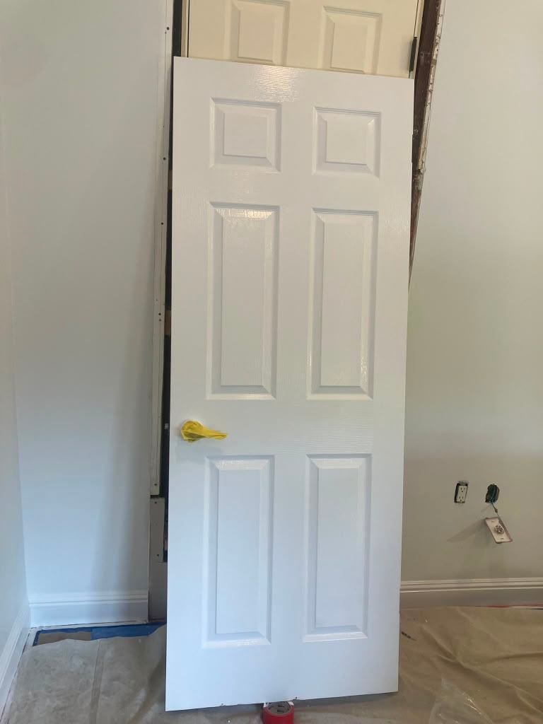 Project 32 — door and trim painting by Rafael's Painting Inc.