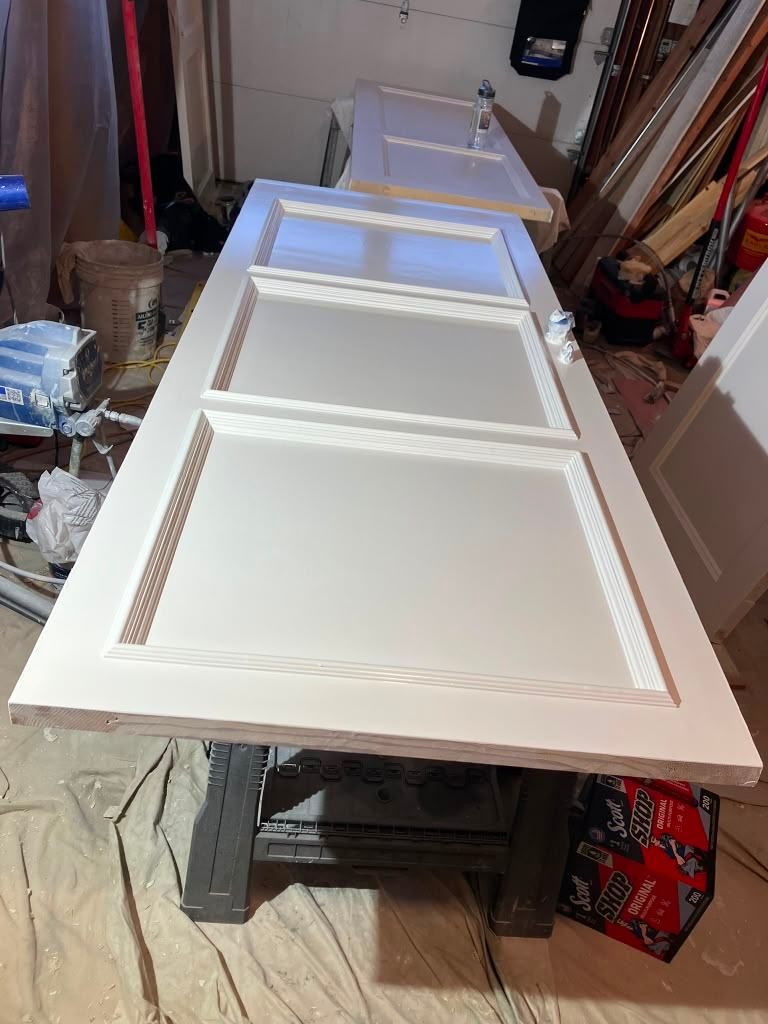 Project 49 — door and trim painting by Rafael's Painting Inc.