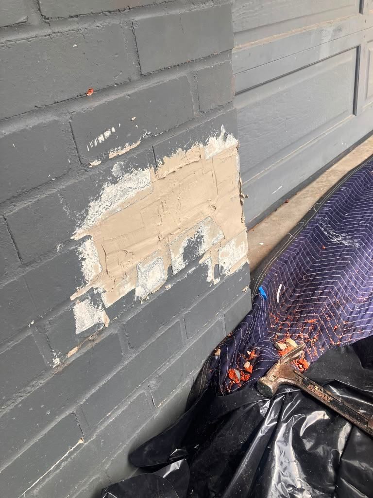 Project 42 — surface repair work by Rafael's Painting Inc.
