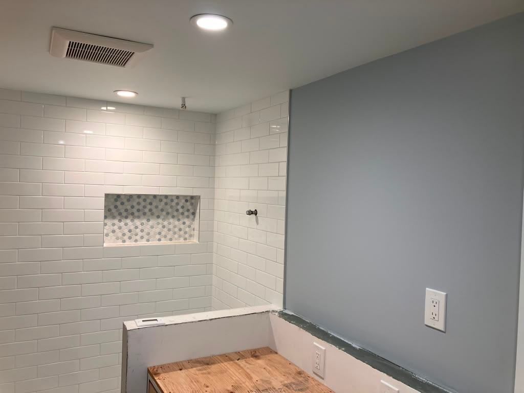 Project 9 — bathroom or kitchen painted by Rafael's Painting Inc.