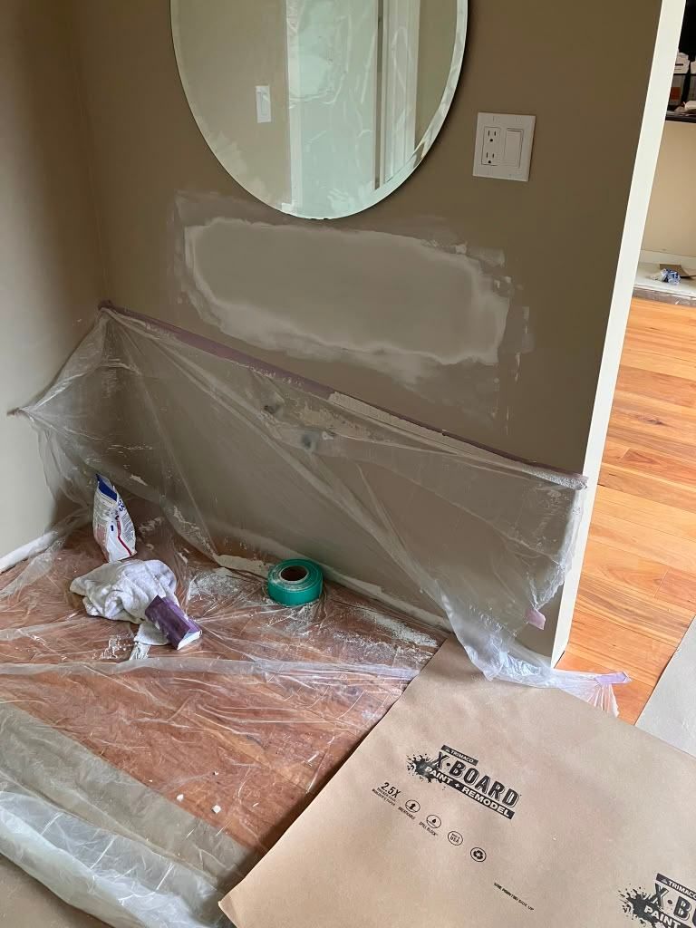 Project 25 — surface repair work by Rafael's Painting Inc.