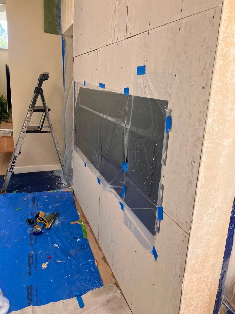 Project 47 — surface repair work by Rafael's Painting Inc.