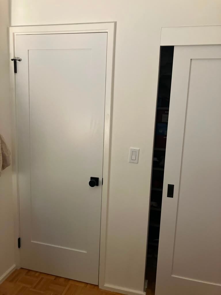 Project 37 — door and trim painting by Rafael's Painting Inc.