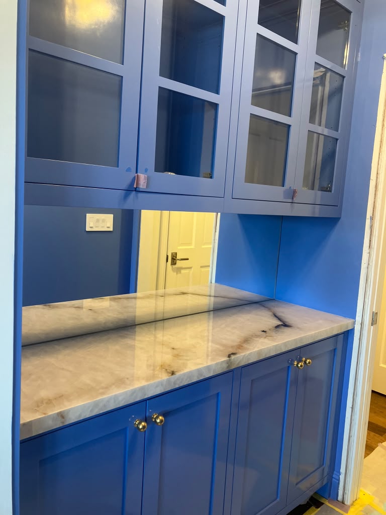 Project 5 — cabinet painting and staining by Rafael's Painting Inc.