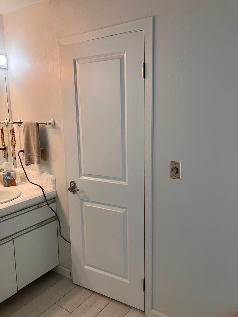 Project 4 — door and trim painting by Rafael's Painting Inc.