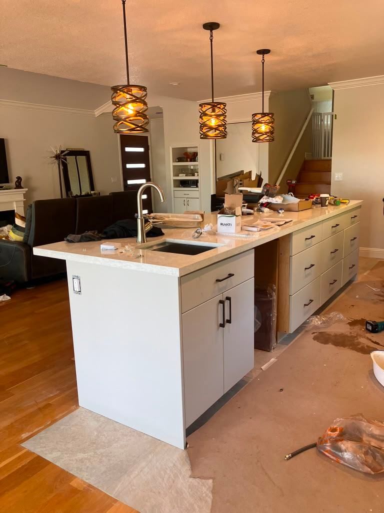 Project 12 — bathroom or kitchen painted by Rafael's Painting Inc.